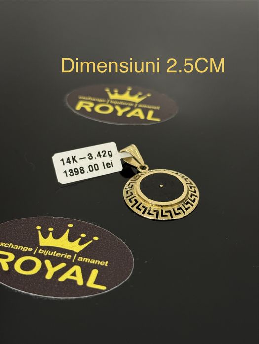 Bijuteria ROYAL : Pandantiv AUR 14K / 3.42 GR
