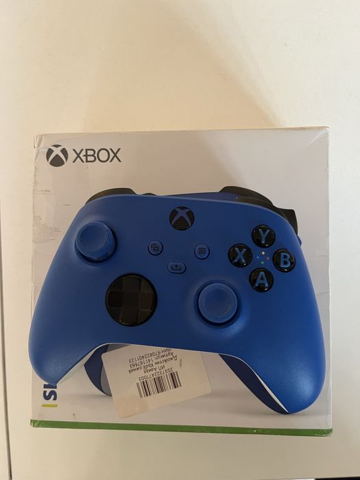 Игровой контроллер Microsoft Xbox синий