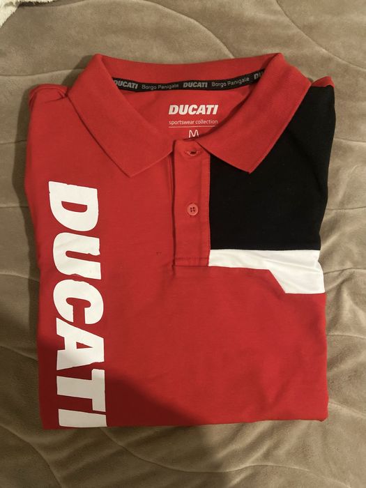 Ducati corse тениска с яка
