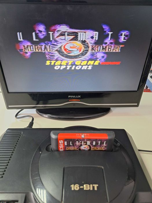 Ultimate Mortal Kombat 3 video game Sega Genesis