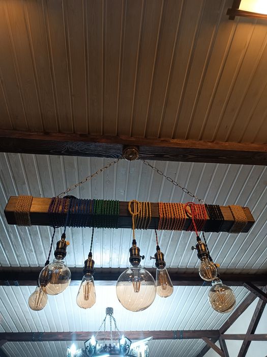 Люстра в стиле "LofT".