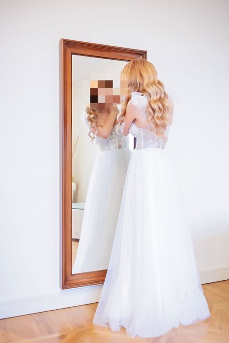 Rochie de mireasa creație Maya Rațiu