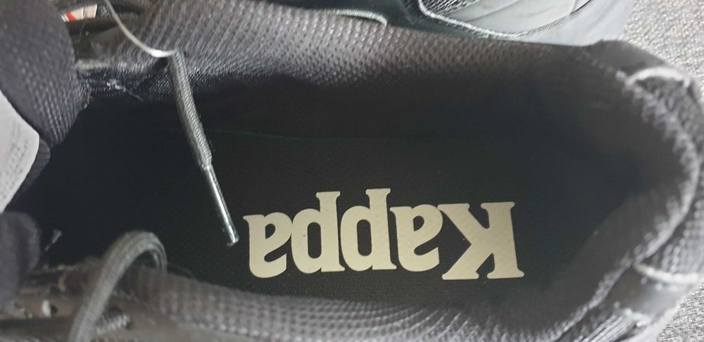 Kappa Veloce Mens Trainers Black Size EUR44