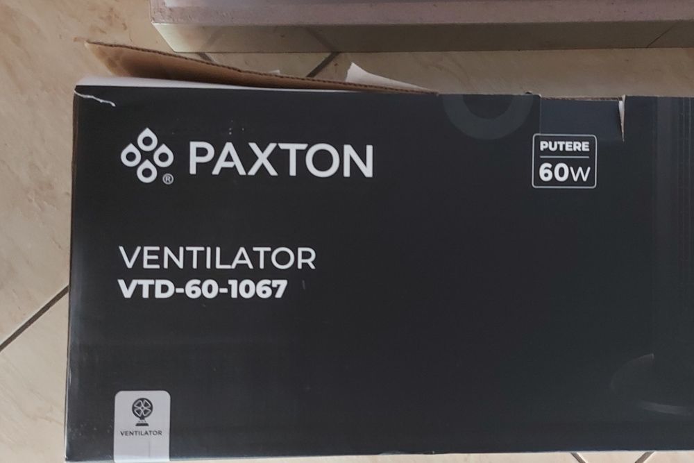 Ventilator tip TURN PAXTON VTD-60-1067, 60 W,