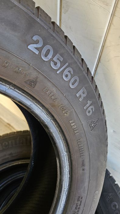 4бр гуми 205 60 16 континентал