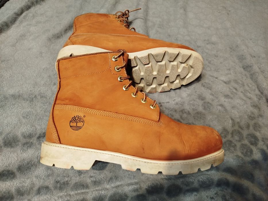 Timberland-боти от естествена кожа-маслоустойчивие