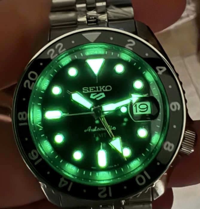 Seiko 5 Sports 42mm SKX SSK035 Automatic GMT Safir Jubilee