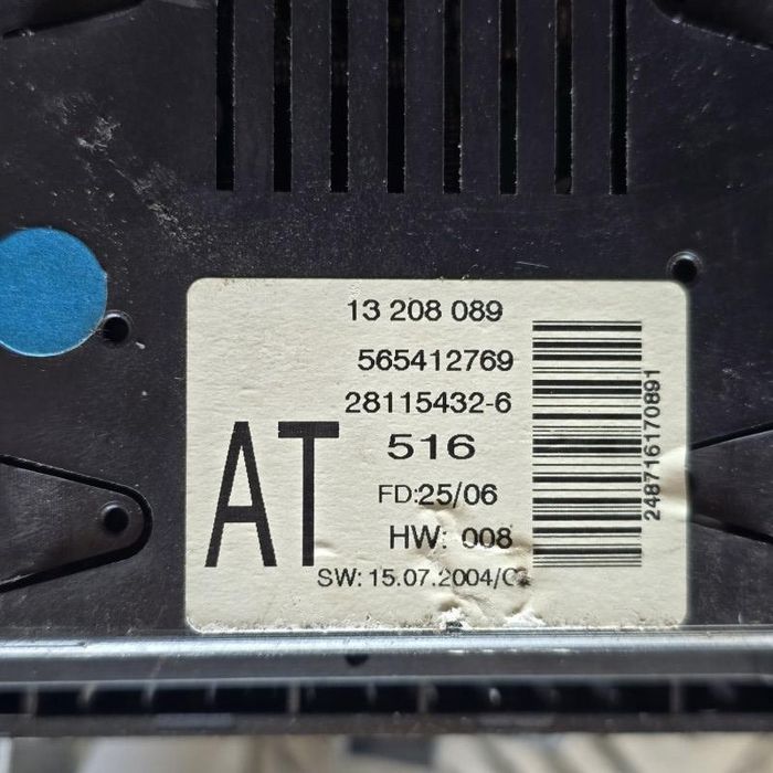 Display afisaj bord cu rama Opel Zafira B