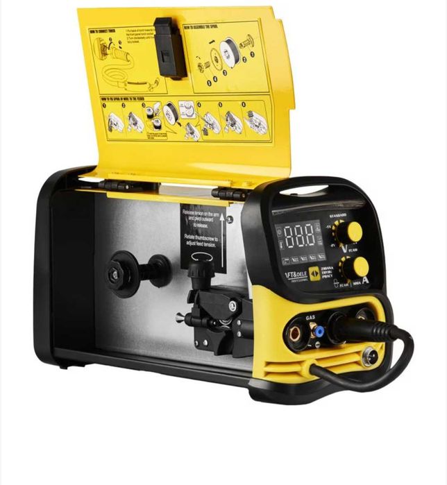 Aparat, invertor sudura MIG MMA TIG 220A sarma flux fara gaz (KD1882)