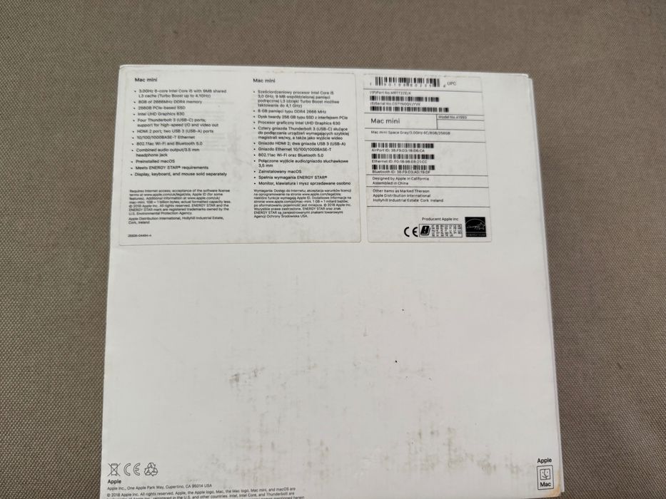 Продавам Mac mini 2018