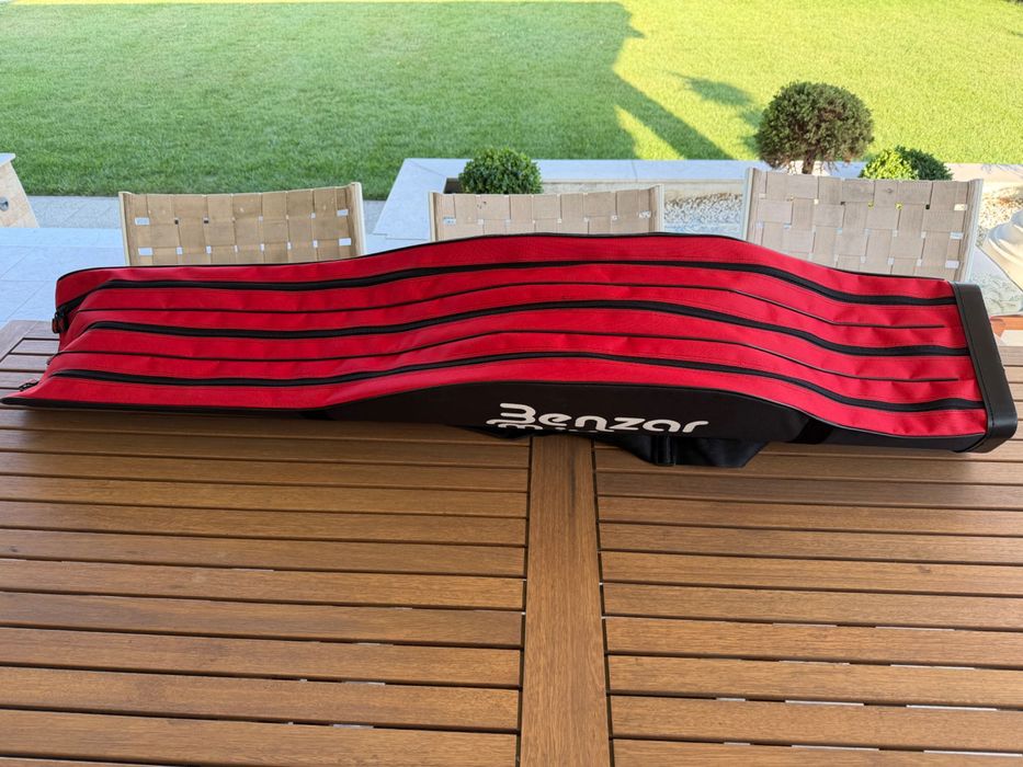 Husa lansete Benzar Mix Rod Case, 3 compartimente, 145cm