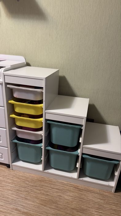 Стеллаж (шкаф) для игрушек ikea