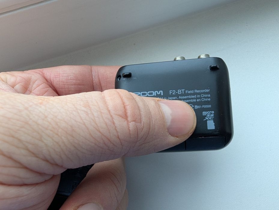 Zoom F2-BT Înregistrare Audio 32-Float bit cu Bluetooth