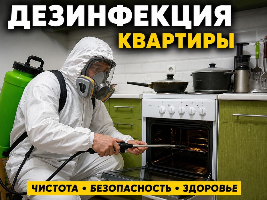 Город Семей дезинфекция