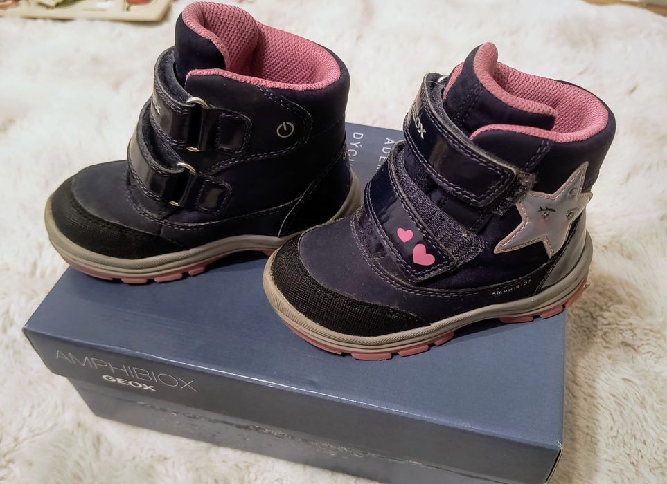 Ghete fete Geox Respira Amphibiox marimea 23