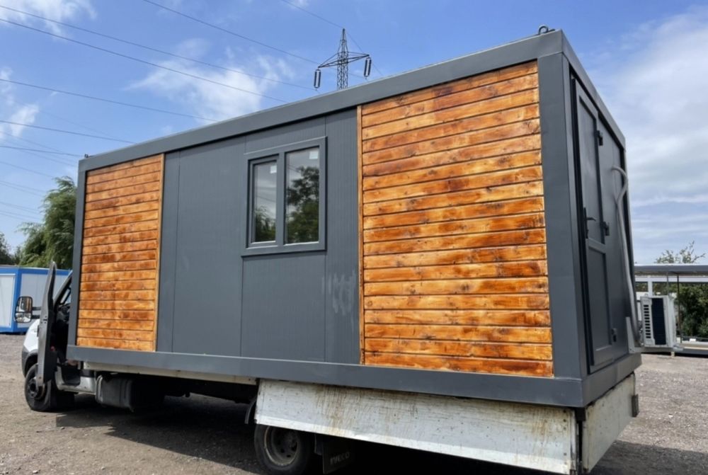 Vand container tip căsuțe birou fără autorizație sau proiecte