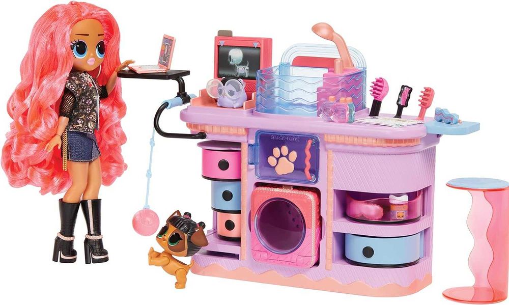 Кукла Лол LOL OMG- Набор ветеринара Dr. Heart кукла+ 45 сюрприз