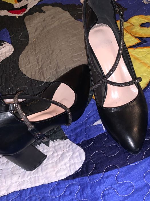 Туфли черный,надела 2,3раза