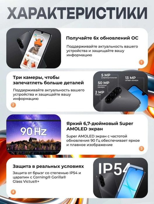 Samsung Galaxy A 17 6/128 Giga  5 месеца ползование