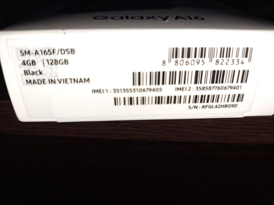 Samsung A16 sigilat