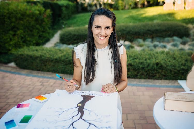 Дърво с отпечатък / сватба ,кръщене/