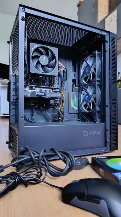 PC Gaming AMD Ryzen 5, 16GB DDR4, SSD+HDD, GTX 1650 GDDR6 4GB