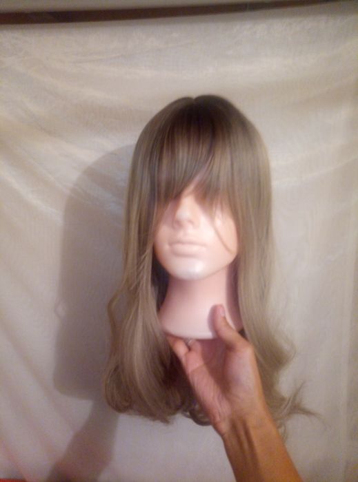 Термостойкий парик, парик Ташкент, парик Узбекистан, натуральный цвет.