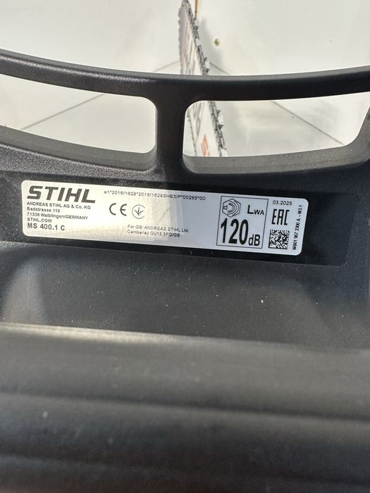 Stihl 400 C drujba taiat lemn