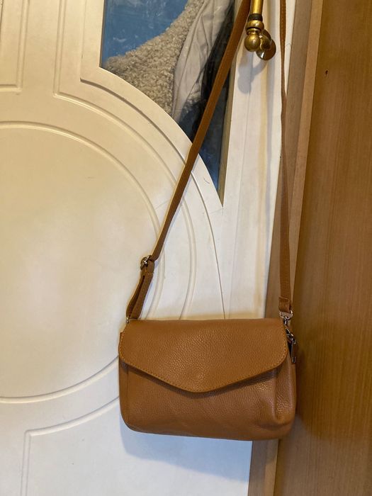 Чанта естествена кожа Vera Pelle made in Italy