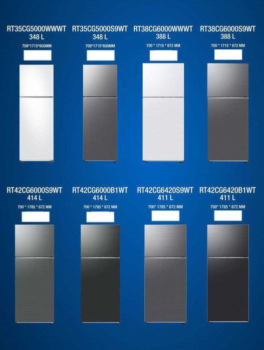 Холодильник SAMSUNG в широком ассортимент, оригинал 100%, гарантия ест