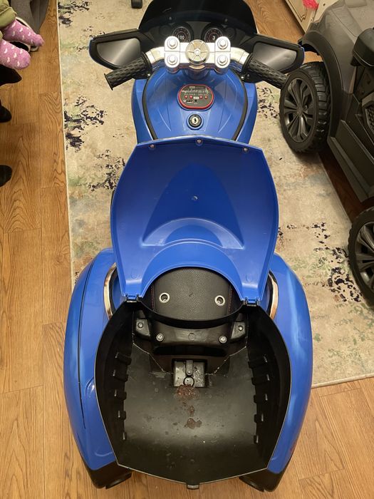 Детский мопед электромобиль