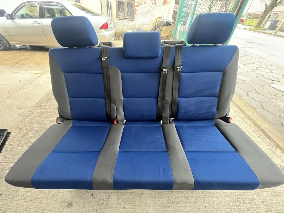 Троина седалка за VW T5/T6 Transporter, Multivan. Фолксваген Транспортер Мултиван
