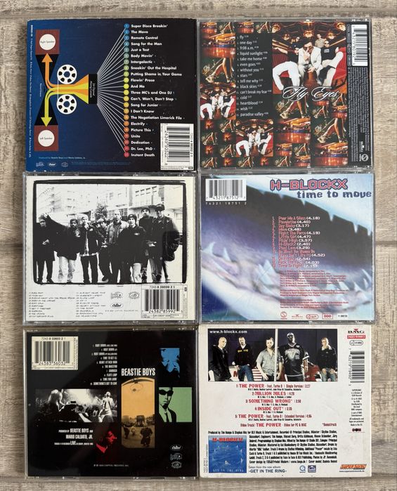 Lot 12 cd-uri originale- Limp Bizkit/Beastie Boys/H-blockx/Dog Eat Dog