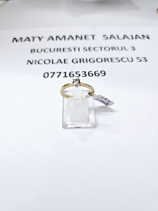 Vand inel dama din aur 14 k 4.1 g cod 1003