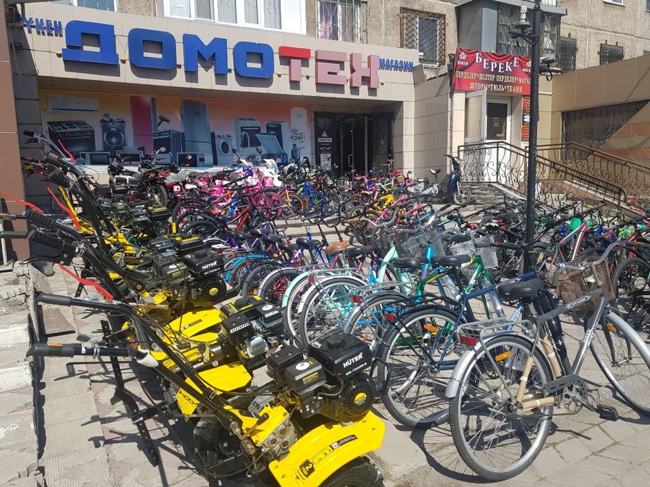 мотоблок и прицеп отдельно