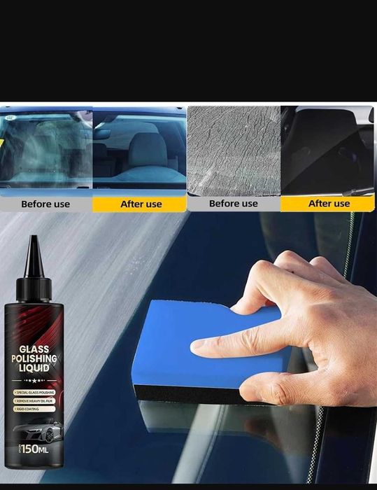 Detergent film de ulei parbriz lichid polisat kit eliminare zgarieturi