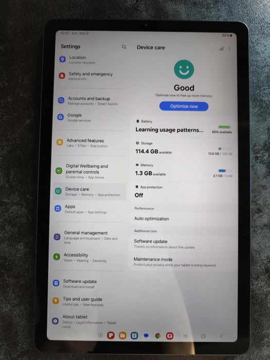 Samsung Galaxy Tab S6 Lite 10.4" 128GB