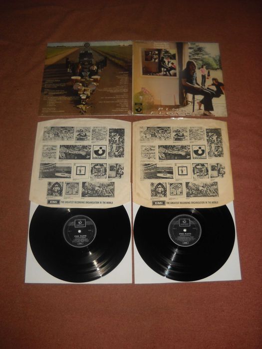 Pink Floyd:Ummagumma (1969)(2LP Made in UK) stare Ex/Ex, editie veche