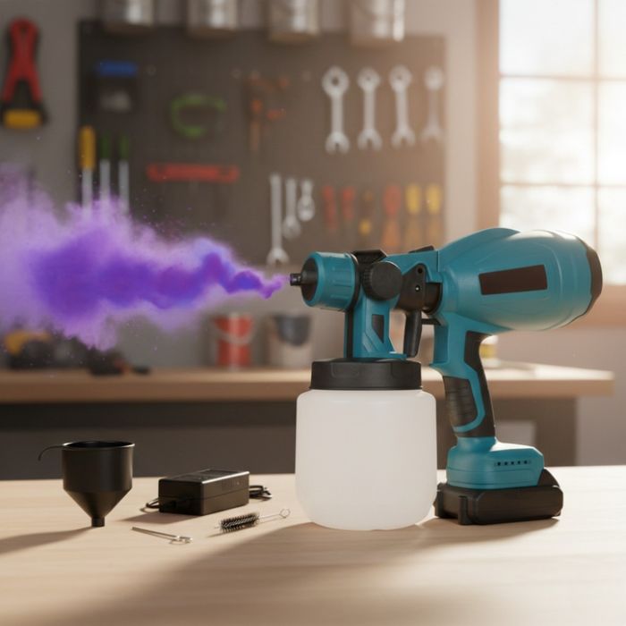 Акумулаторен и безжичен пистолет за боядисване