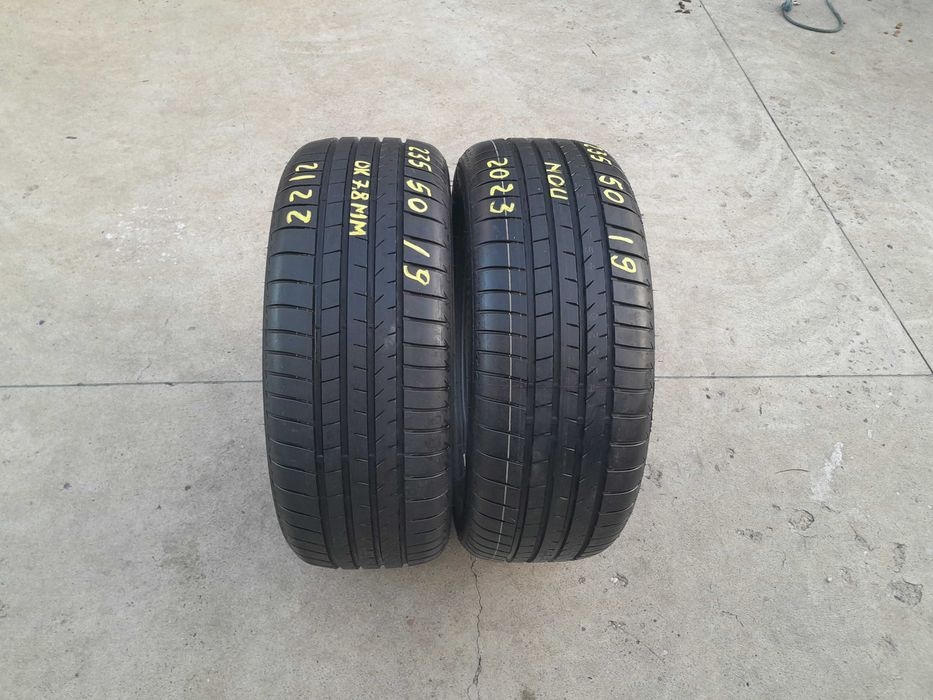 Doua anvelope vara 235 50 19 bridgestone alenza 001 cu 7,8 mm dot 2122