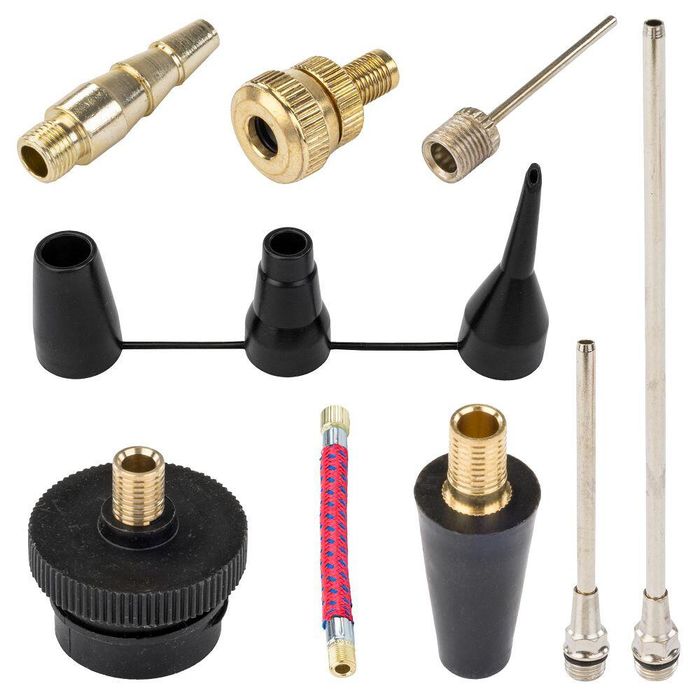 Kit accesorii pentru compresor, pistol umflat, suflat 18 elemente,