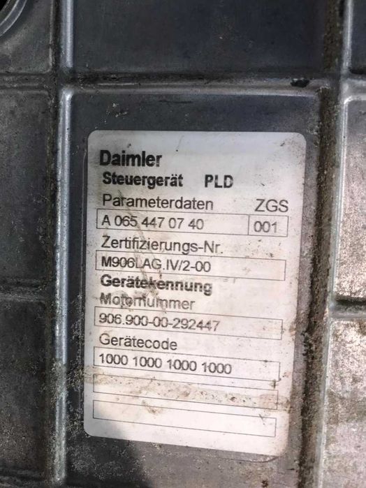 Calculator motor OM906.900 camion Mercedes Atego-Piese schimb Mercedes