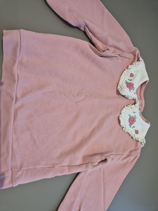 Set bluza cu guler si pantaloni H&M 104