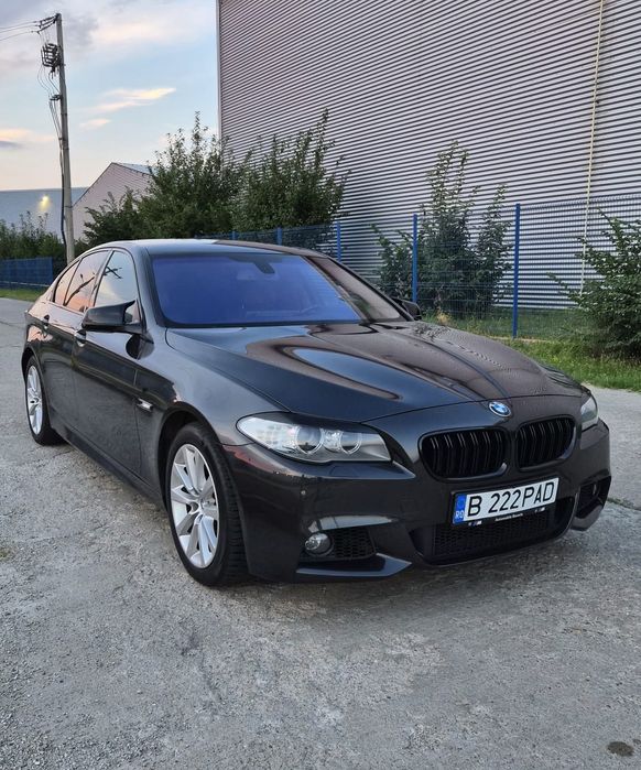 Bmw F10 525xd 218cp an 2013 M Packet Harman Kardon Head up Display Piele Xenon NBT Padele Schimbator Cristal