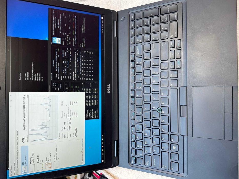 Dell 5590 I7 sau I5  generatia 8 20GB Ram Ssd 500 gb baterie noua