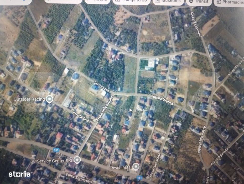 Teren intravilan de vanzare, 10 ari, utilitati, zona Valea Sigmirului