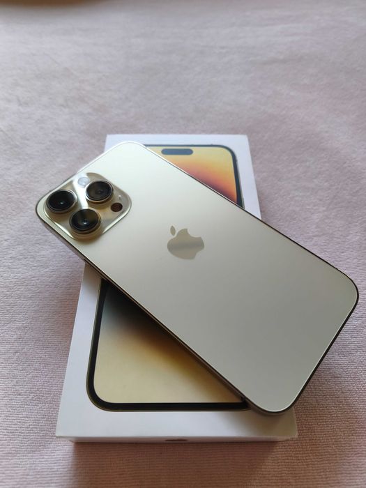 Gold iPhone 14 Pro max 128 GB. Каробка.