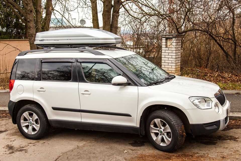 Багажник тип автобокс HAKR Magic Line 320 сив мат кутия за автомобил