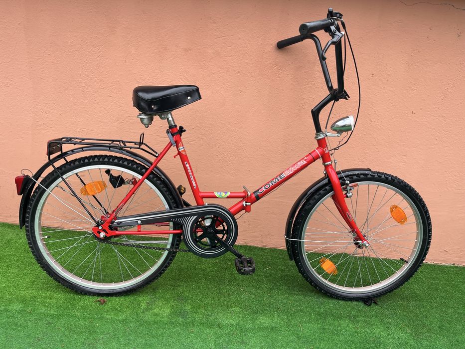 Сгъваем Велосипед COME Back 24цола  3 скор.Вътрешни