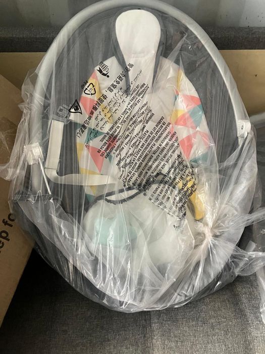 Детский шезлонг качалка